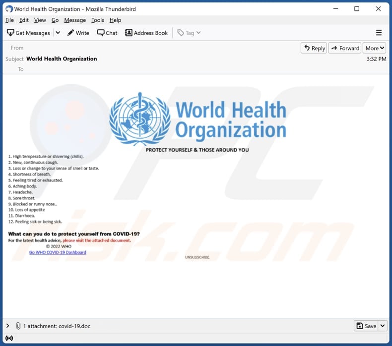 Nerbian Rat e-mail gebruikt voor verspreiding van malware