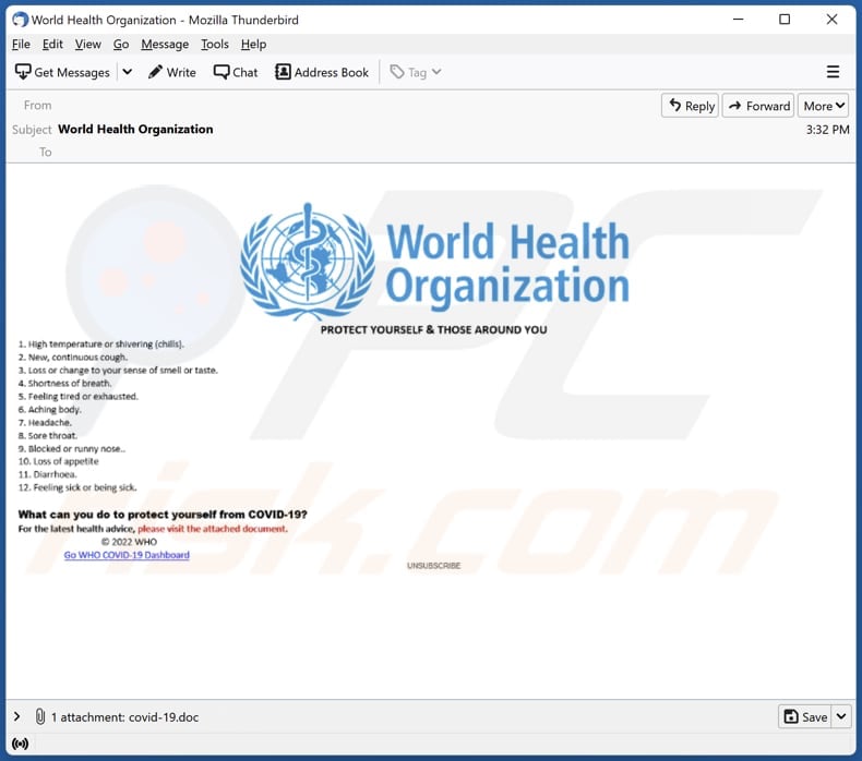 Nerbian Rat e-mail gebruikt voor verspreiding van malware