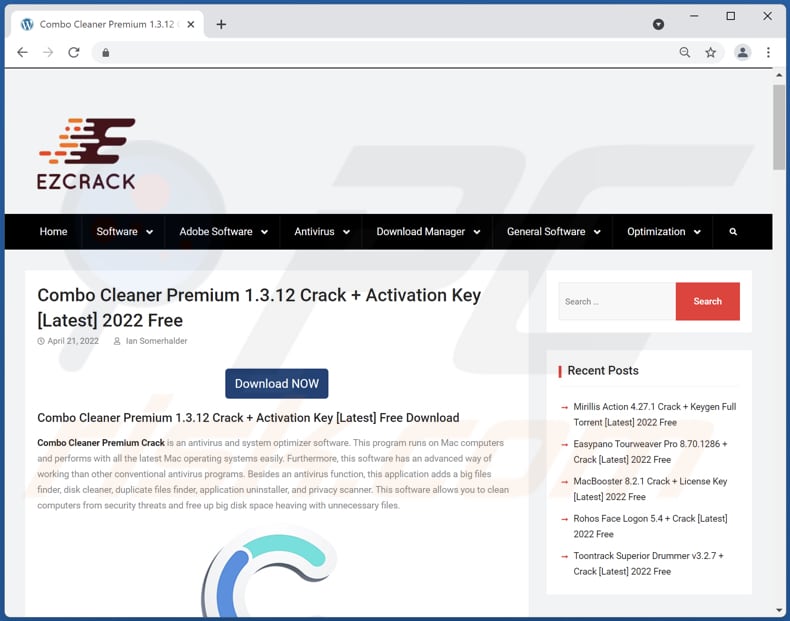 safety shield malware nep crack website die kwaadaardige installer promoot