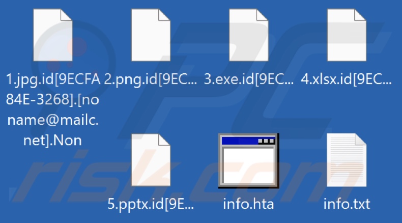 Bestanden versleuteld door Non (Phobos) ransomware (.Non extensie)