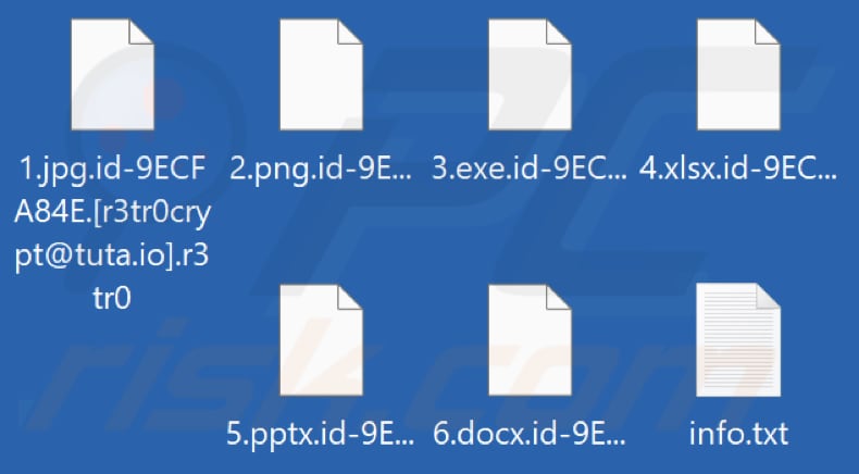 Bestanden die zijn versleuteld door R3tr0 ransomware (.r3tr0 extensie)verdere instructies.