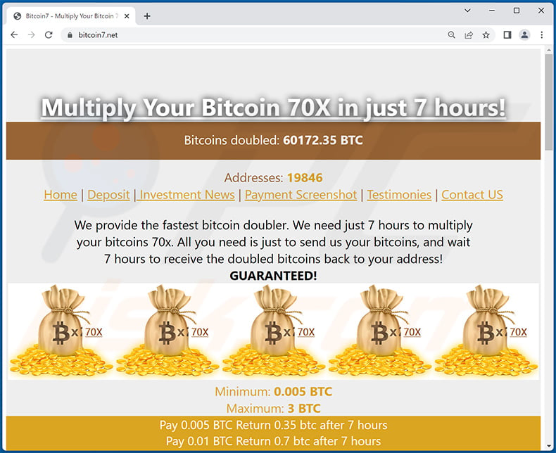 Bitcoin-weggeef-website (bitcoin7.net)