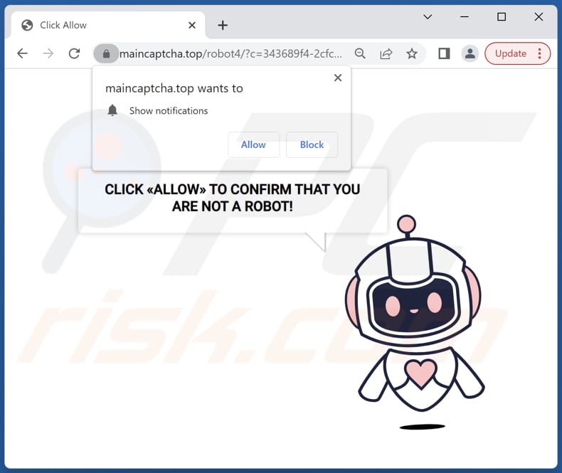 maincaptcha[.]top ads