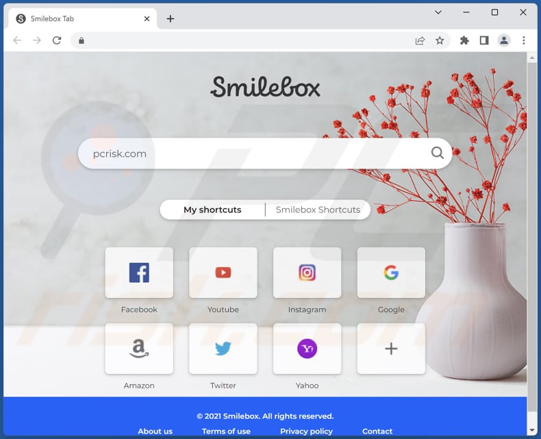 smilebox.co browser hijacker