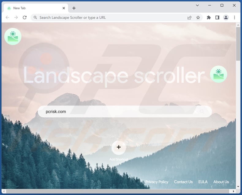 search.landscapescroller.net browser hijacker