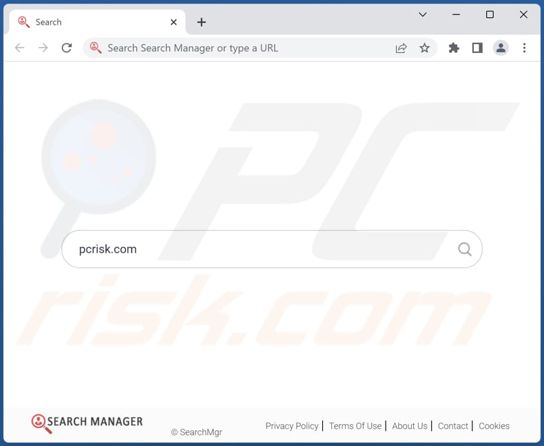 searchmgr.online browser hijacker