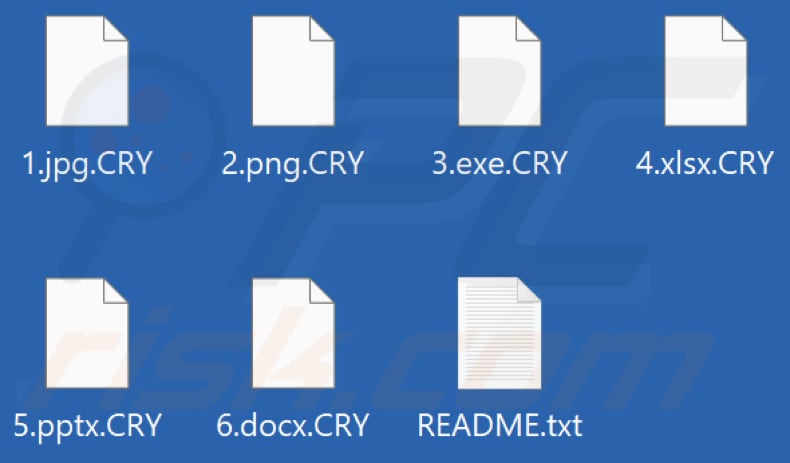 Bestanden beschadigd en hernoemd door CryWiper-wisser (extensie .CRY)