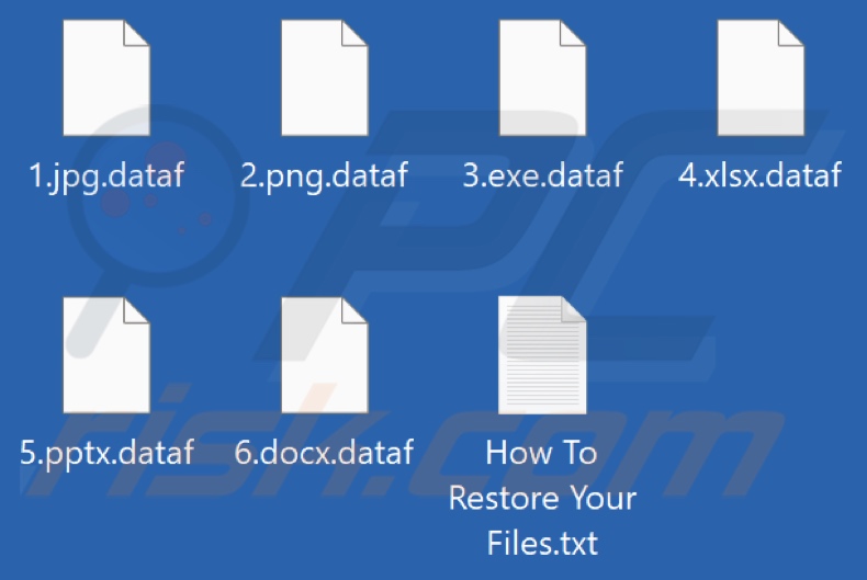 Bestanden versleuteld door DATAF LOCKER ransomware (.dataf extensie)