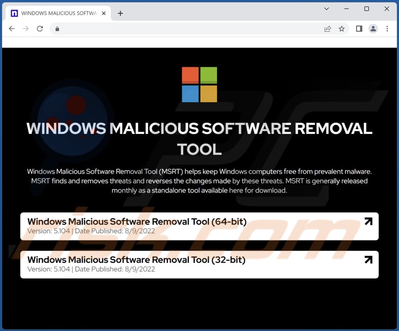 doenerium stealer website die malware host die via e-mail wordt gepromoot