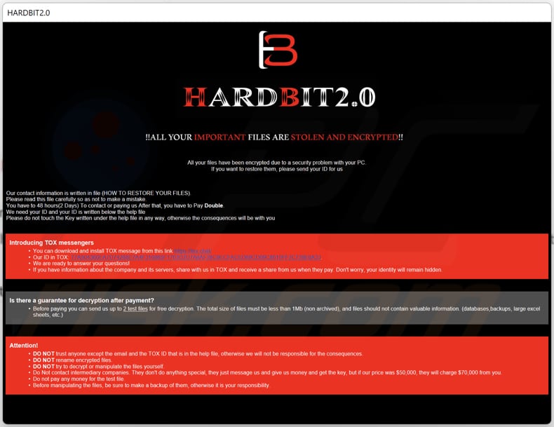 HARDBIT 2.0 ransomware HTA-bestand (Help_me_for_Decrypt.hta)