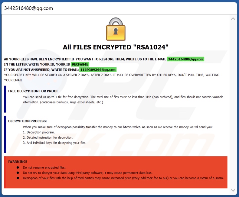 Pdf ransomware losgeld brief (pop-up)