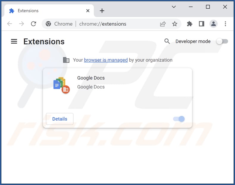 Removing searchesmia.com related Google Chrome extensions