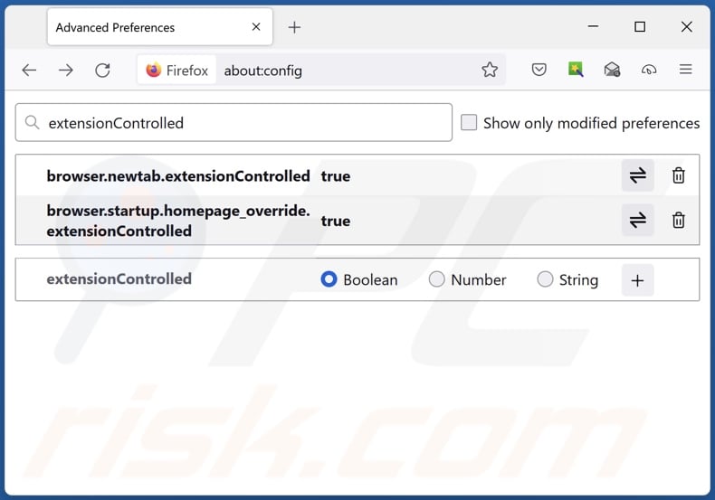 Yandex.ru verwijderen uit de standaardzoekmachine van Mozilla Firefox