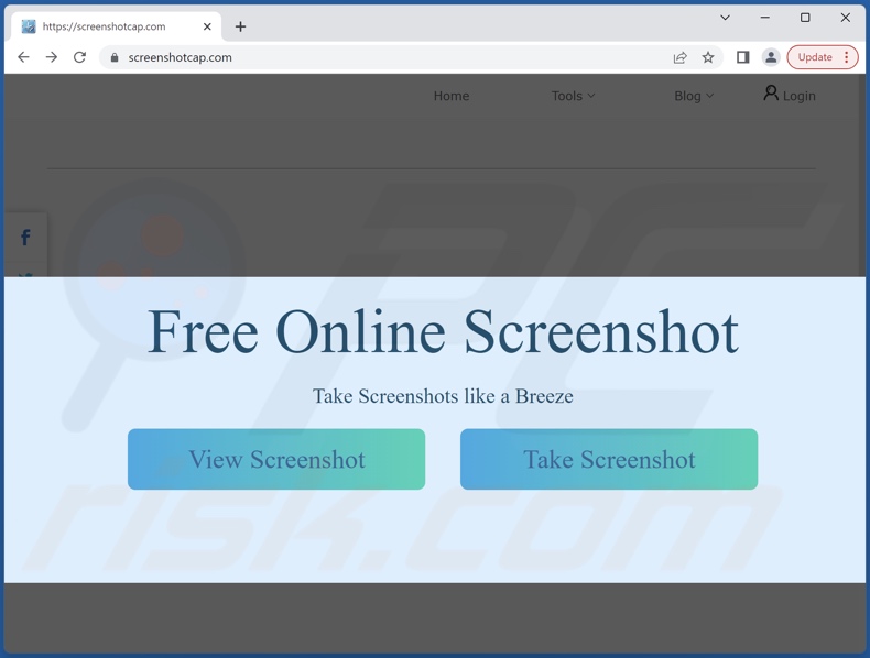 Ice Breaker malware valse site voor het hosten van bestanden promoten