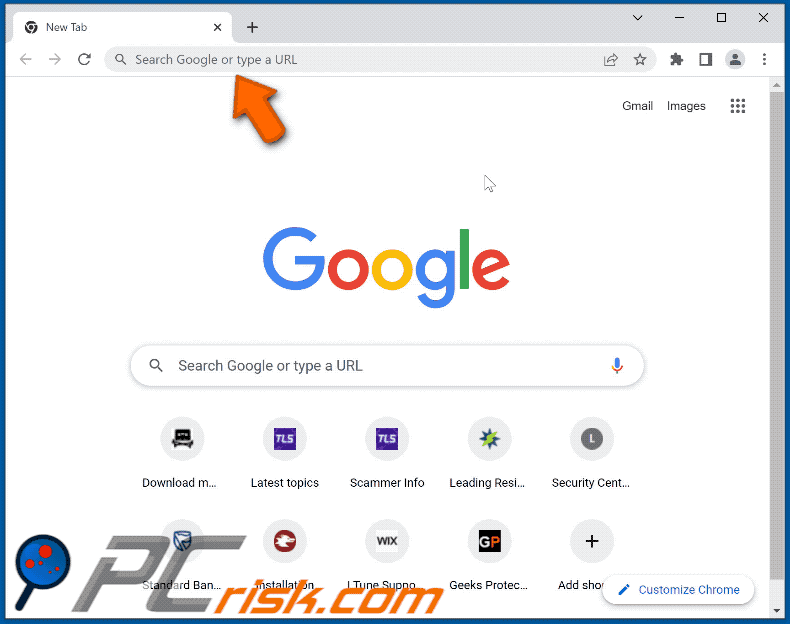 search-good.com omleiden naar Bing (GIF)