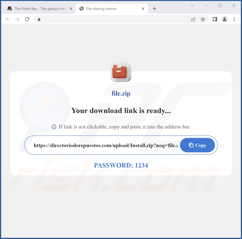 Misleidende website gebruikt om reclame te maken COVID Dashboard browser hijacker