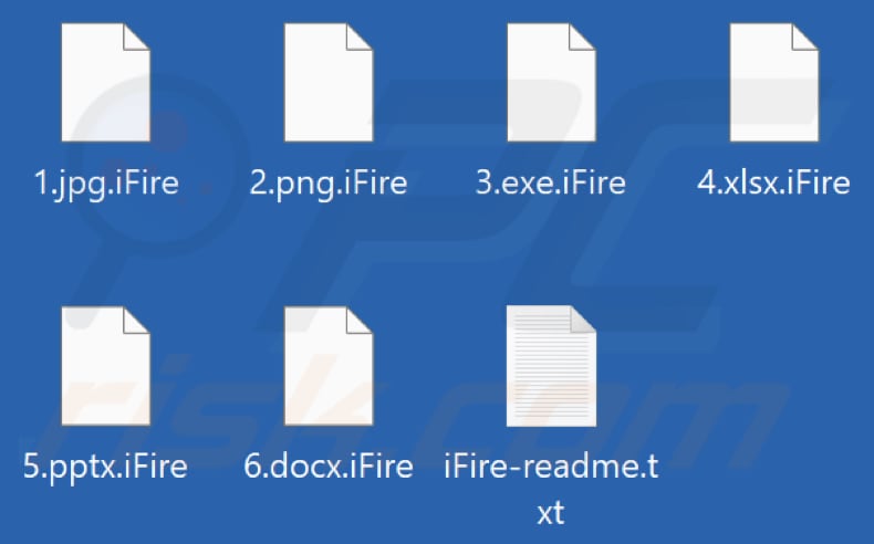 Bestanden versleuteld door IceFire ransomware (.iFire extensie)