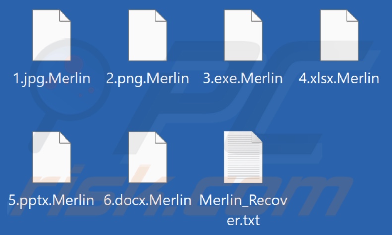 Bestanden versleuteld door Merlin ransomware (.Merlin extensie)