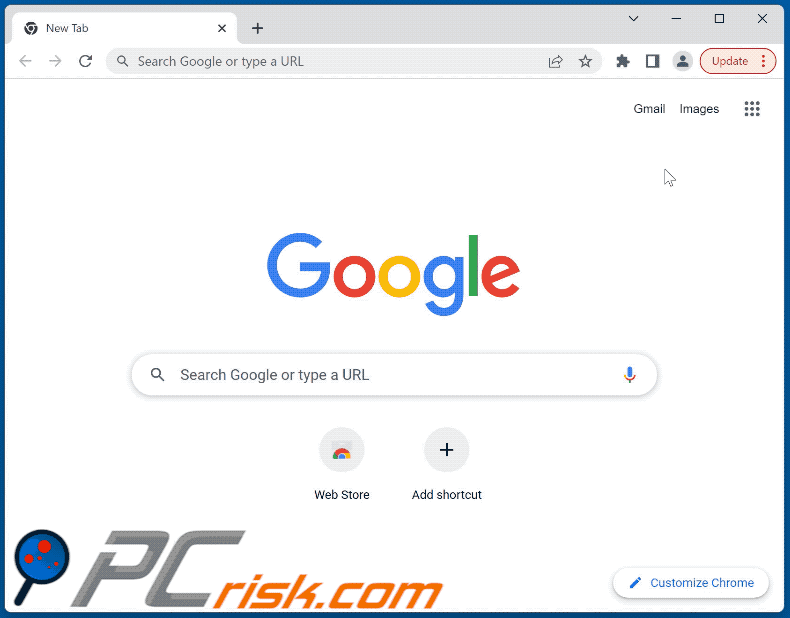 Ring browser hijacker toegang tot de lijst met extensies in Chrome voorkomen