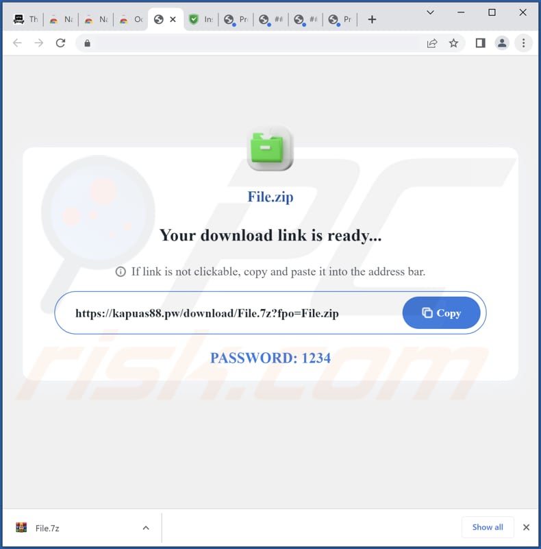 Misleidende website-promotie ChatSAI browser hijacker