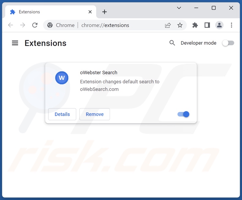 Het verwijderen van aan obsearch.com gerelateerde Google Chrome-extensies