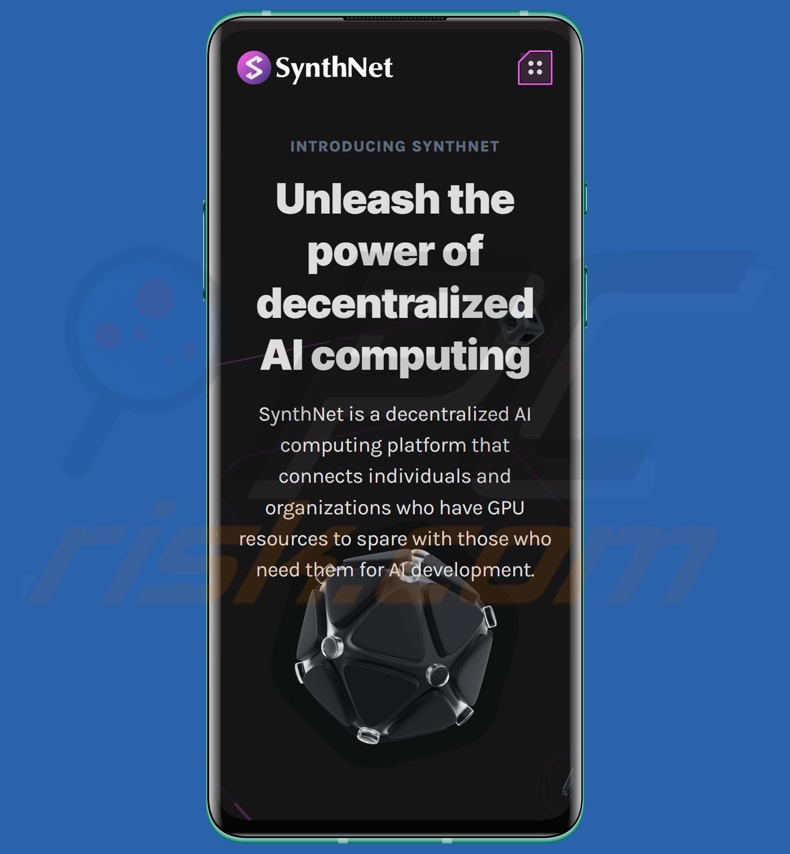 CherryBlos malware nep app uiterlijk (SynthNet)