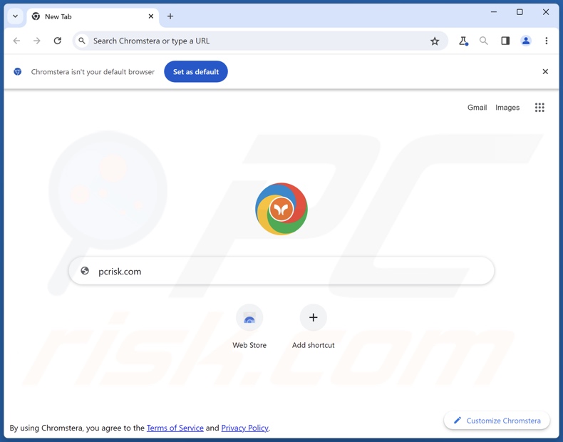 Chromestera ongewenste browser startpagina