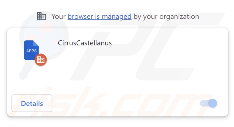 CirrusCastellanus browser extensie