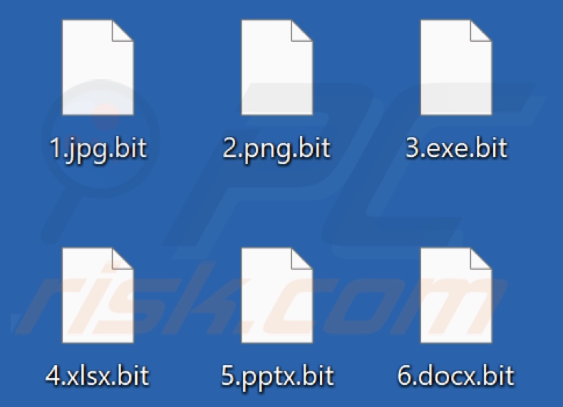 Bestanden versleuteld door de NoBit-ransomware (.bit-extensie)