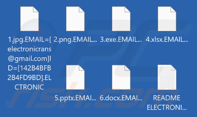 Bestanden versleuteld door Electronic ransomware (extensie .ELCTRONIC)