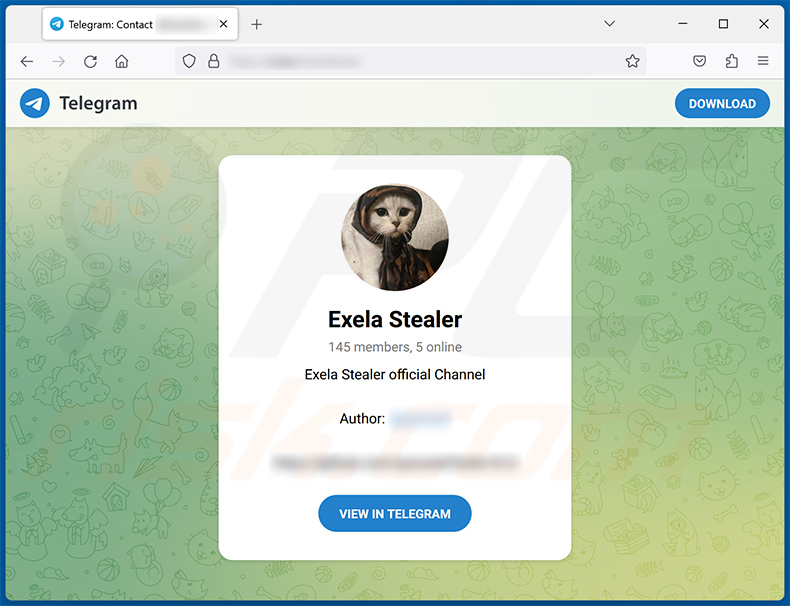 Exela steler in Telegram