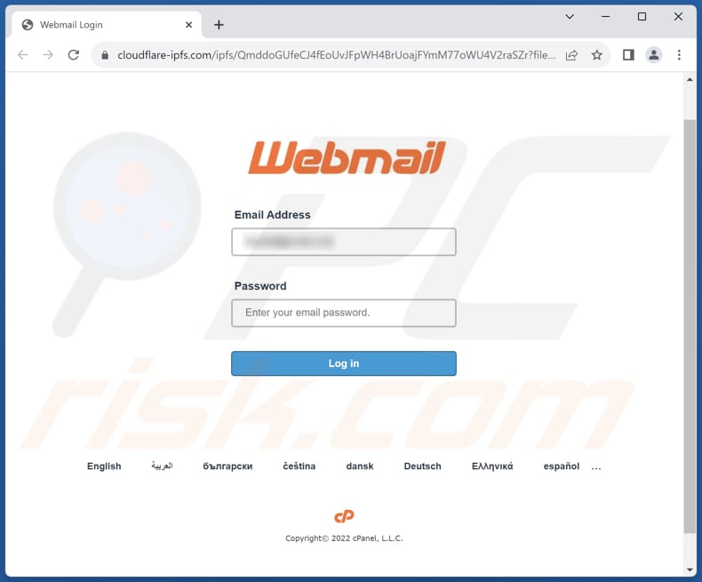 Switch To New Version email scam phishing-website