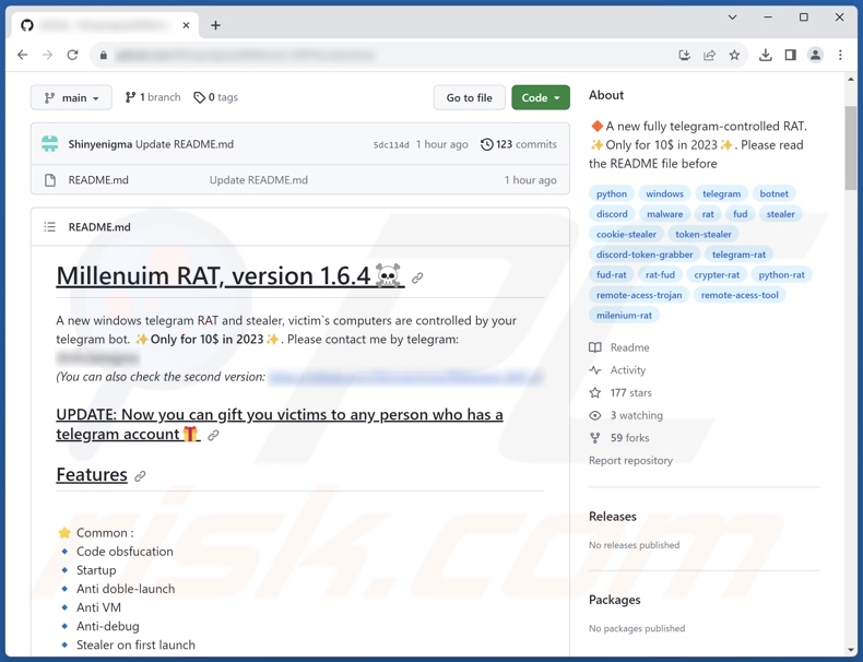 Vorige van millenium rat gepromoot