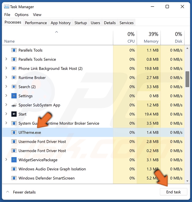 searches-world.com browser hijacker verwijdering stap 2