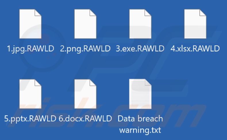 Bestanden versleuteld door RA World ransomware (.RAWLD extensie)