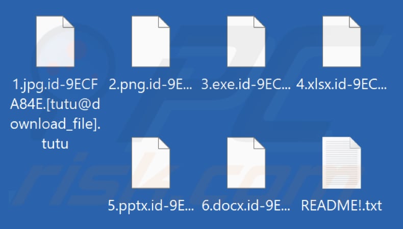 Bestanden versleuteld door Tutu-ransomware (.tutu-extensie)