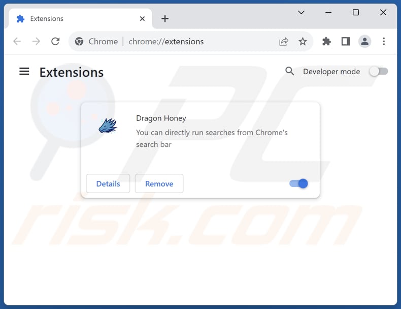 Verwijder aan dragonboss.solutions gerelateerde Google Chrome extensies