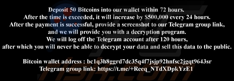 Kasseika ransomware behang