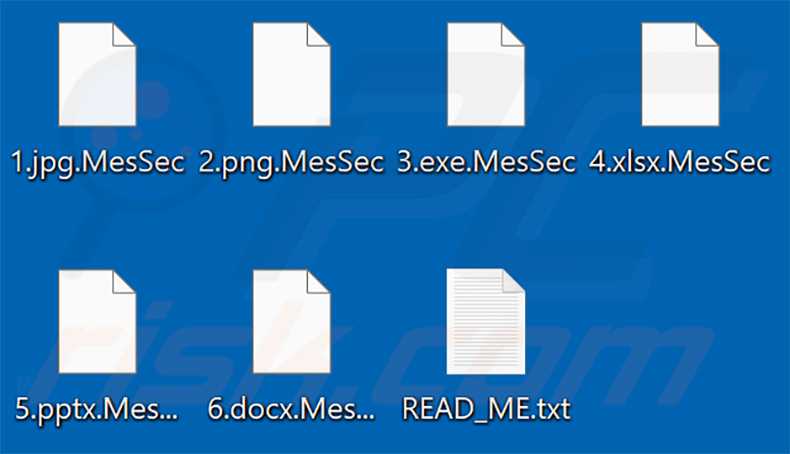 Bestanden gecodeerd door Mesmerized ransomware (.MesSec extensie)