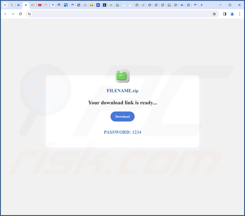 Website die een installatie promoot die is gedetecteerd als Trojan.Hulk
