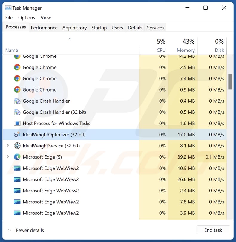ssj4.io browser hijacker verwijder stap 1