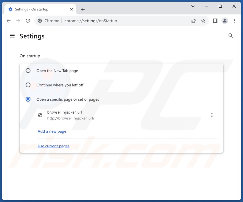 De startpagina van Google Chrome wijzigen