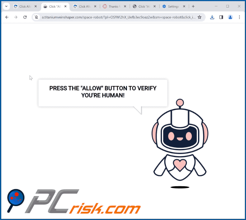 titaniumveinshaper[.]com website uiterlijk (GIF)