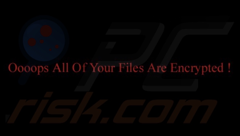 BlackSkull ransomware behang