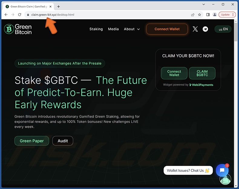 Claim $GBTC oplichterij