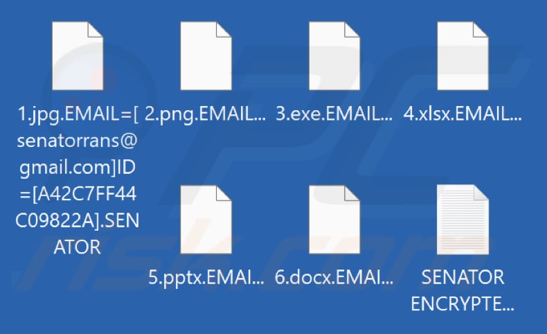 Bestanden versleuteld door Senator ransomware (.SENATOR extensie)