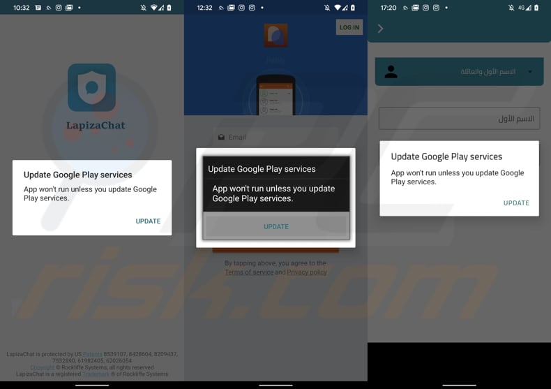 AridSpy-malware vraagt om payload eerste stadium te installeren