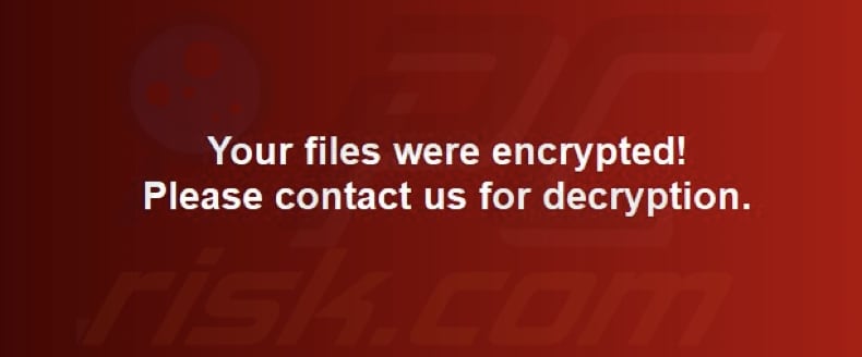 DORRA ransomware behang