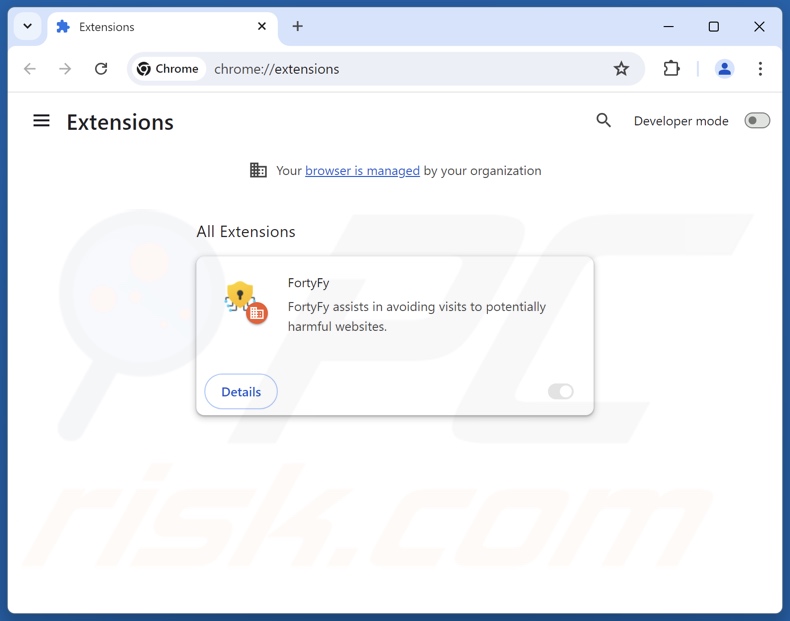 Ongewenste extensies verwijderen uit Google Chrome stap 2