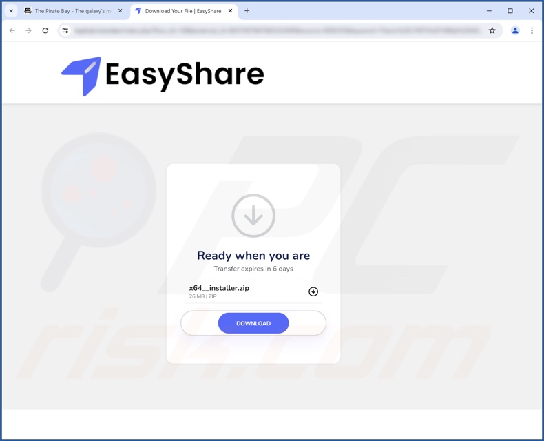 Misleidende website gebruikt om JoisApp PUA te promoten